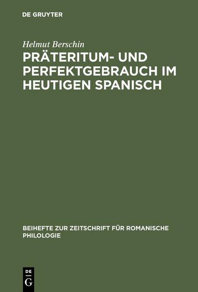 Produktbild: Pr&auml;teritum- und Perfektgebrauch im heutigen Spanisch