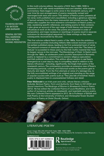 Produktbild: The Poems of W.B. Yeats
