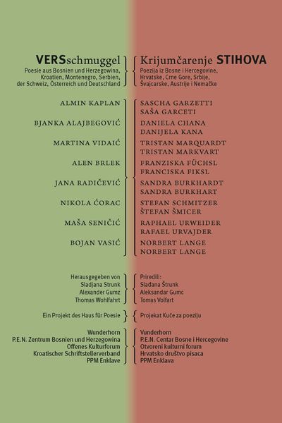 Produktbild: VERSschmuggel / Krijumčarenje stihova
