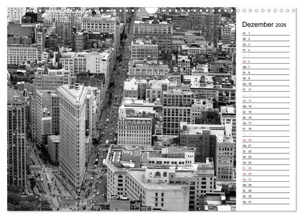 Produktbild: New York (Wandkalender 2026 DIN A3 quer), CALVENDO Monatskalender