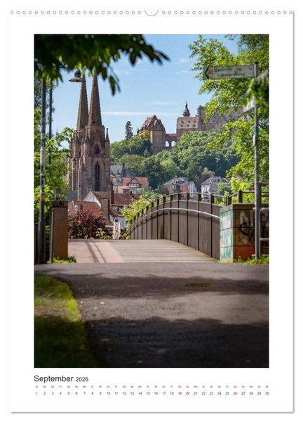 Produktbild: Mein Marburg (hochwertiger Premium Wandkalender 2026 DIN A2 hoch), Kunstdruck in Hochglanz