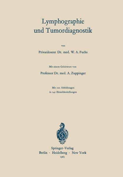 Produktbild: Lymphographie und Tumordiagnostik