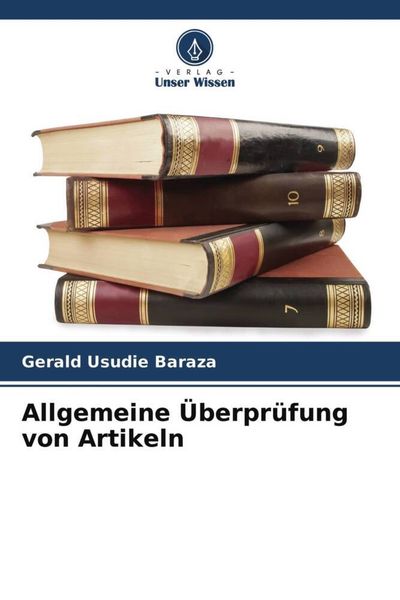 Produktbild: Allgemeine &Uuml;berpr&uuml;fung von Artikeln