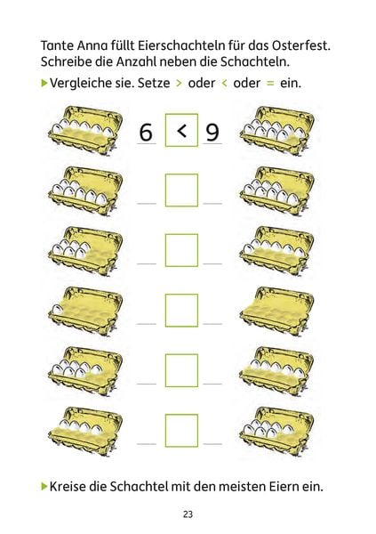 Produktbild: Mathe 1. Klasse &Uuml;bungsheft - Mathe auf dem Bauernhof