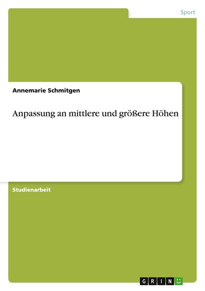 Produktbild: Anpassung an mittlere und gr&ouml;&szlig;ere H&ouml;hen