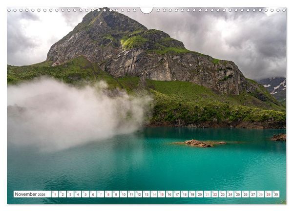 Produktbild: Frankreich - die Pyren&auml;en (Wandkalender 2026 DIN A3 quer), CALVENDO Monatskalender