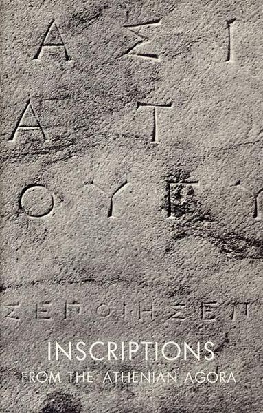 Produktbild: Meritt, B: Inscriptions from the Athenian Agora