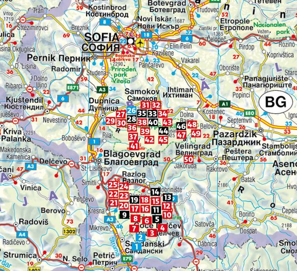 Produktbild: ROTHER Wanderf&uuml;hrer Bulgarien &ndash; Pirin- und Rila-Gebirge