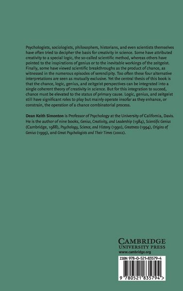 Produktbild: Creativity in Science