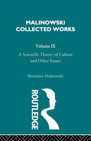 Produktbild: A Scientific Theory of Culture and Other Essays