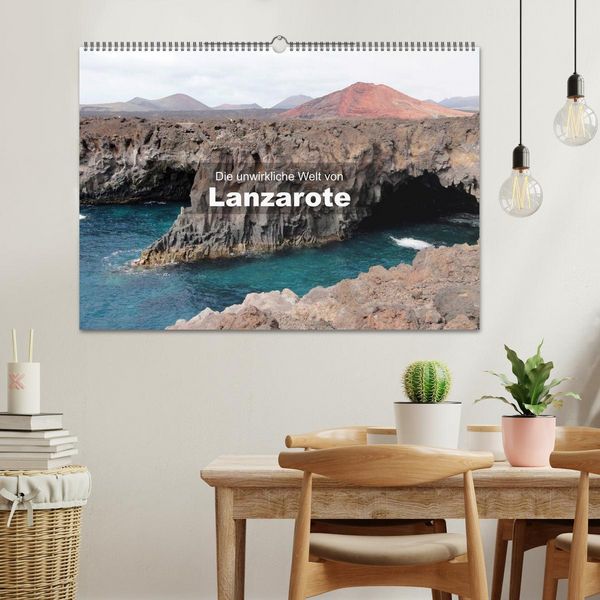 Produktbild: Die unwirkliche Welt von Lanzarote (Wandkalender 2026 DIN A2 quer), CALVENDO Monatskalender