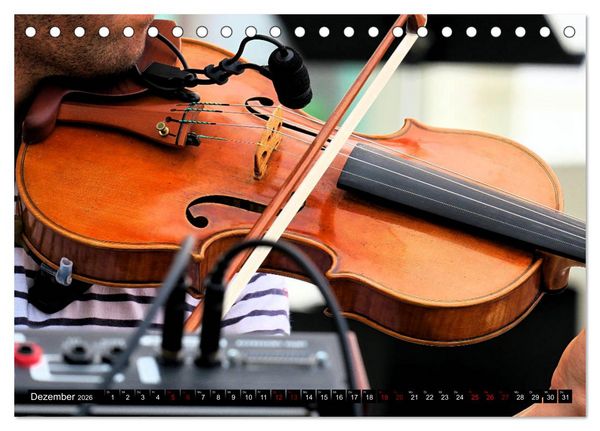 Produktbild: Jazz pur (Tischkalender 2026 DIN A5 quer), CALVENDO Monatskalender