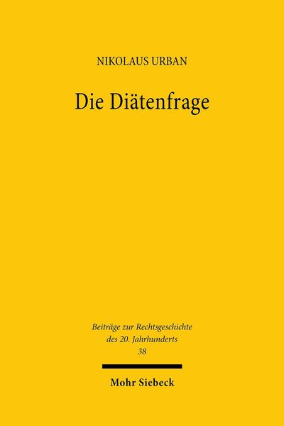 Produktbild: Die Di&auml;tenfrage