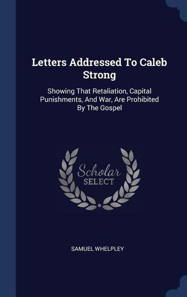 Produktbild: Letters Addressed To Caleb Strong