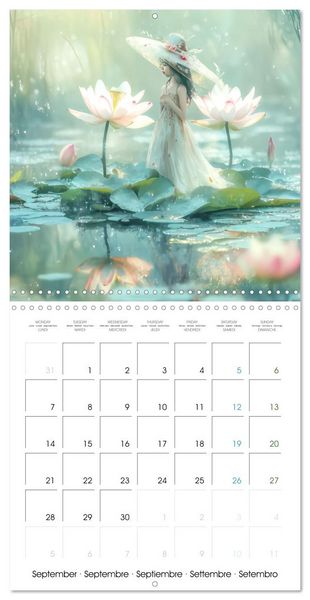 Produktbild: Soft and full of harmony - lightful (Wall Calendar 2026 12 &times; 12 Inch) CALVENDO 12 Month Wall Calendar