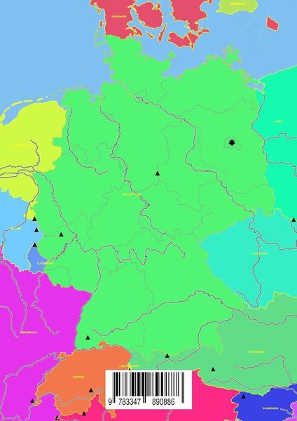 Produktbild: Kontinent Europa geographischer Atlas Arbeitsheft f&uuml;r Kinder