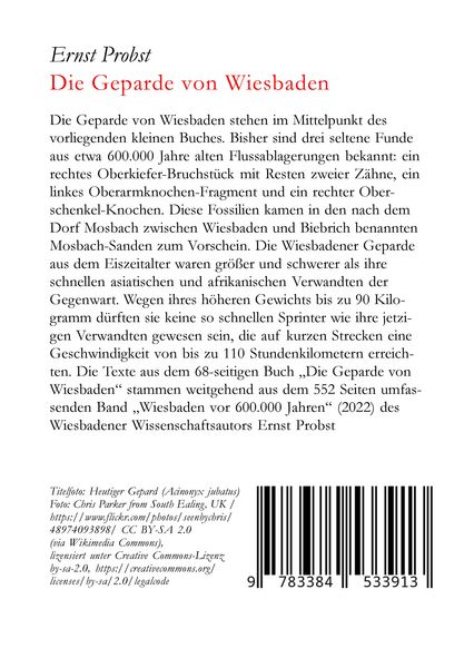 Produktbild: Die Geparde von Wiesbaden