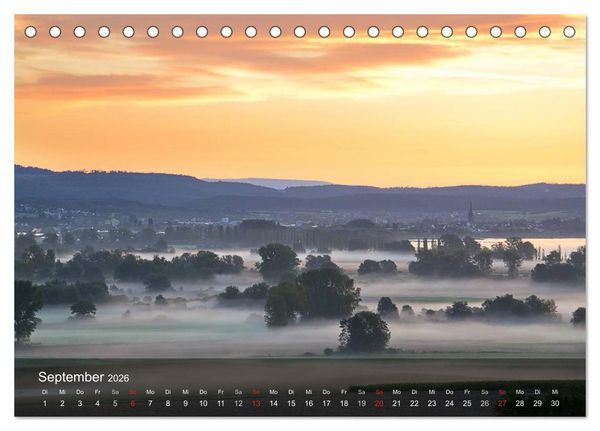 Produktbild: Stimmungsvoller Bodensee (Tischkalender 2026 DIN A5 quer), CALVENDO Monatskalender