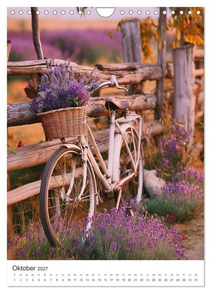Produktbild: Der Sommer bl&uuml;ht violett (Wandkalender 2027 DIN A4 hoch), CALVENDO Monatskalender
