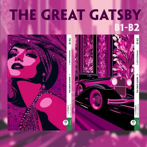 Produktbild: The Great Gatsby- B1-B2 - 2 Teile (+ Audio-Online)