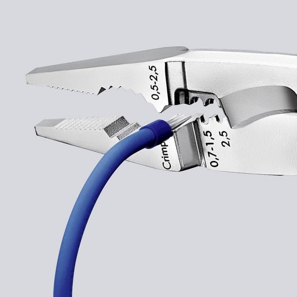 Produktbild: Knipex 13 96 200 Multifunktionszange 50 mm&sup2; (max) 0 awg (max) 15 mm (max)