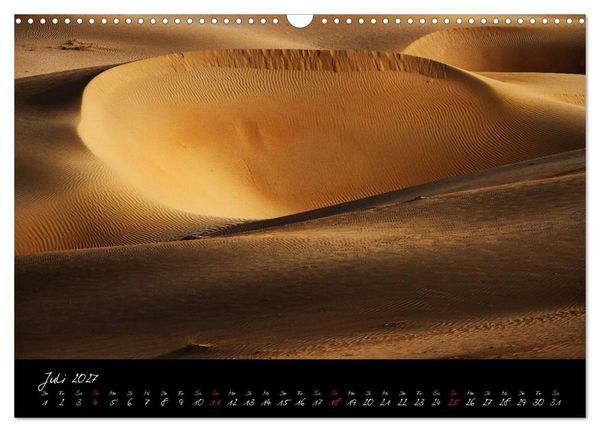 Produktbild: Faszination W&uuml;ste (Wandkalender 2027 DIN A3 quer), CALVENDO Monatskalender