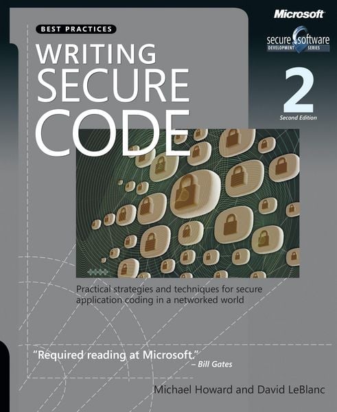 Produktbild: Writing Secure Code
