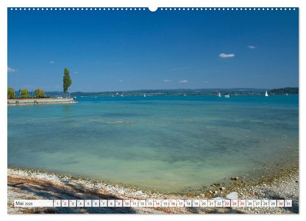 Produktbild: Bodensee - Traumlandschaften am Wasser (Wandkalender 2026 DIN A2 quer), CALVENDO Monatskalender