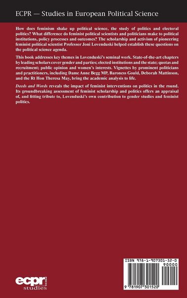 Produktbild: Deeds and Words