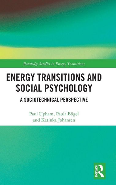 Produktbild: Energy Transitions and Social Psychology
