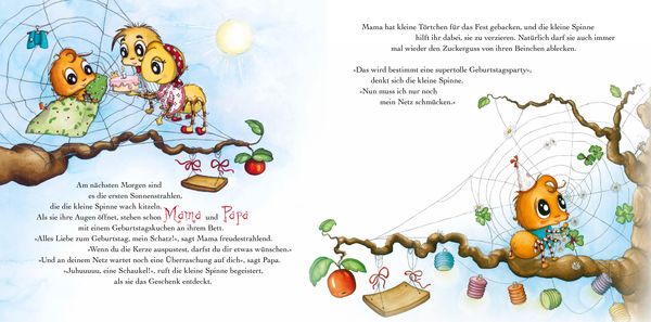 Produktbild: Die kleine Spinne Widerlich &ndash; Der Geburtstagsbesuch &ndash; Sonderausgabe mit tollen Ideen f&uuml;r die Kinderparty