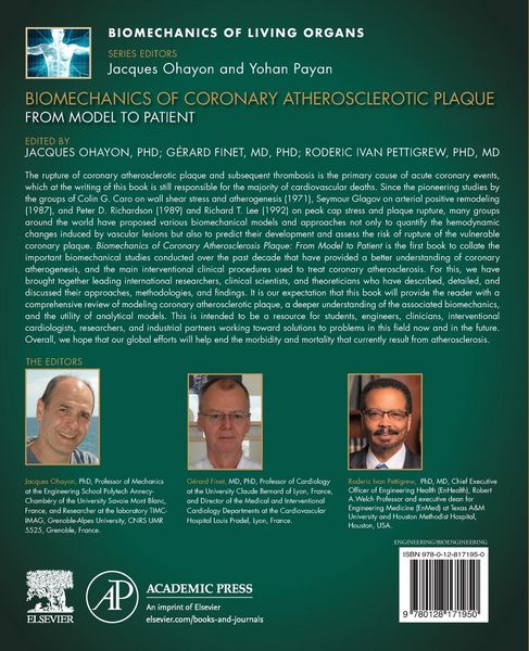 Produktbild: Biomechanics of Coronary Atherosclerotic Plaque