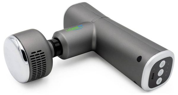 Produktbild: Lifenaxx LX-041 Massageger&auml;t Schwarz, Silber (matt)