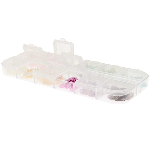 Produktbild: F&uuml;llmaterial Muschelsplitter, pastell irisierend, 10g