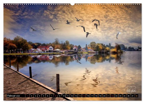 Produktbild: Am Steinhuder Meer (Wandkalender 2026 DIN A2 quer), CALVENDO Monatskalender