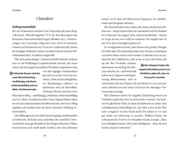 Produktbild: So sind sie, die Schweizer