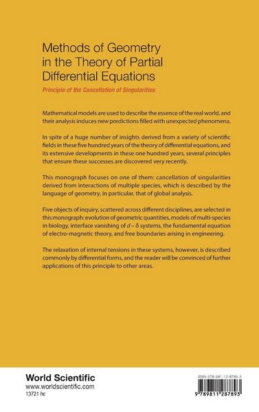 Produktbild: Methods Of Geometry Theory Partial Differential Equations