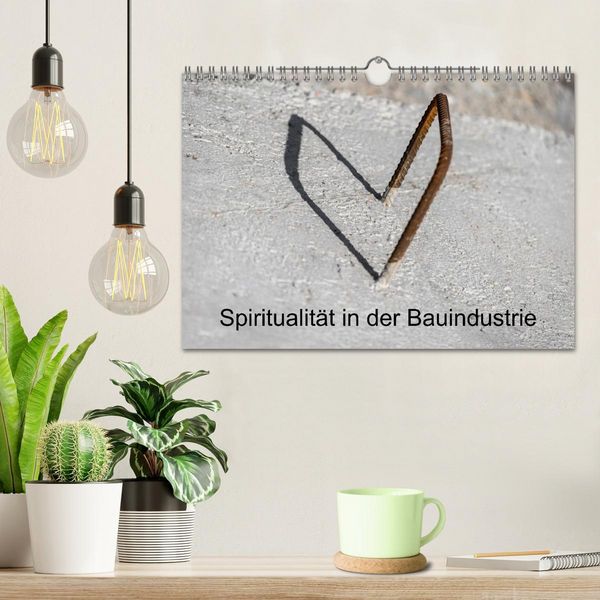 Produktbild: Spiritualit&auml;t in der Bauindustrie (Wandkalender 2026 DIN A4 quer), CALVENDO Monatskalender