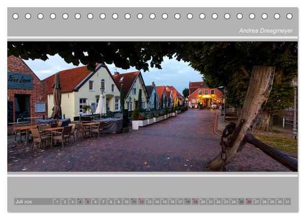 Produktbild: Greetsiel-Panorama (Tischkalender 2026 DIN A5 quer), CALVENDO Monatskalender