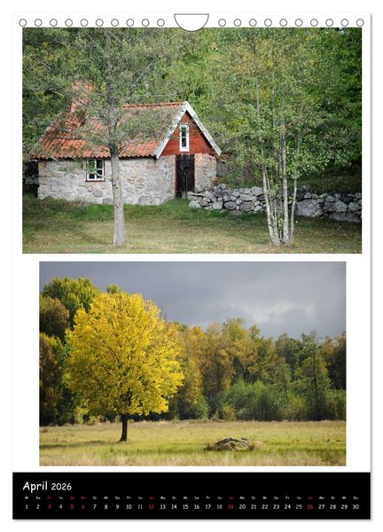 Produktbild: Smaland in Schweden 2026 (Wandkalender 2026 DIN A4 hoch), CALVENDO Monatskalender