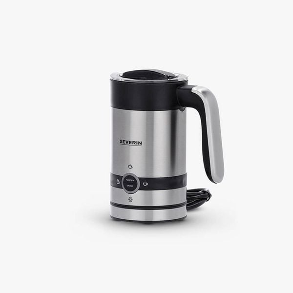 Produktbild: Severin 3584 3584 Milchaufsch&auml;umer Edelstahl (geb&uuml;rstet), Schwarz 450W