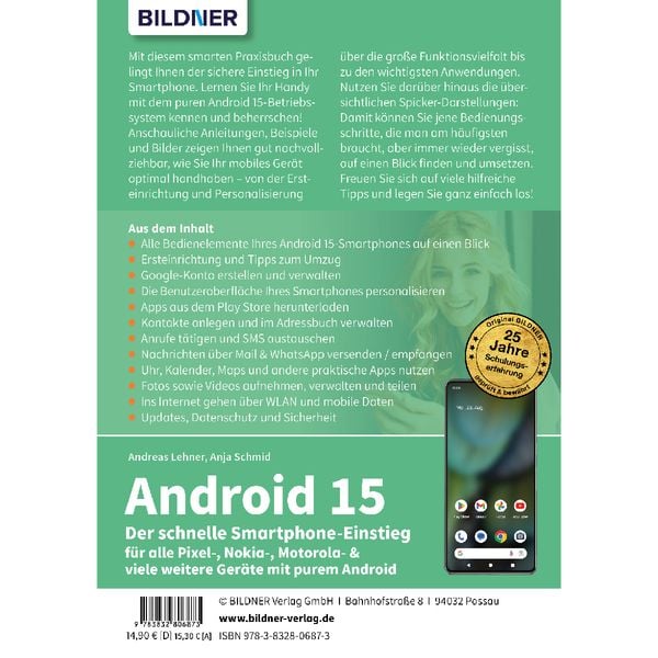Android 15 - Der schnelle Smartphone-Einstieg - Für Einsteiger ohne Vorkenntnisse
