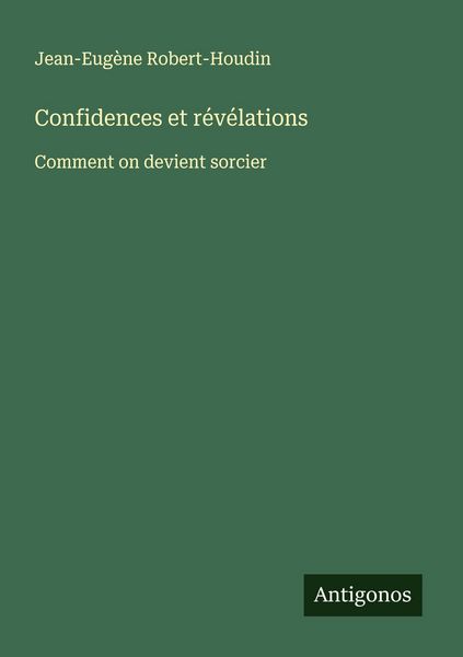 Produktbild: Confidences et r&eacute;v&eacute;lations