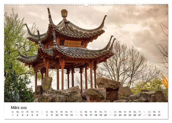 Produktbild: stadtansichten stuttgart (hochwertiger Premium Wandkalender 2026 DIN A2 quer), Kunstdruck in Hochglanz