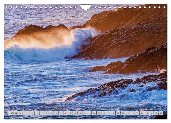 Produktbild: Cote Sauvage. Wilde Atlantikk&uuml;ste der Bretagne. (Wandkalender 2026 DIN A4 quer), CALVENDO Monatskalender
