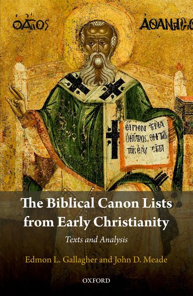 Produktbild: The Biblical Canon Lists from Early Christianity