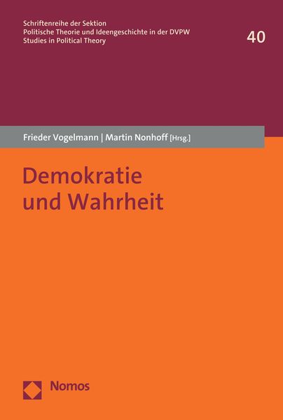 Produktbild: Demokratie und Wahrheit