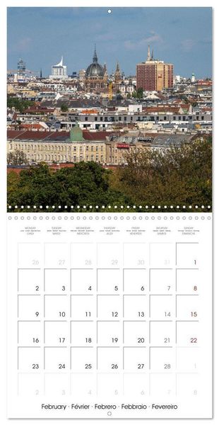 Produktbild: Austria - Vienna (Wall Calendar 2026 12 &times; 12 Inch) CALVENDO 12 Month Wall Calendar