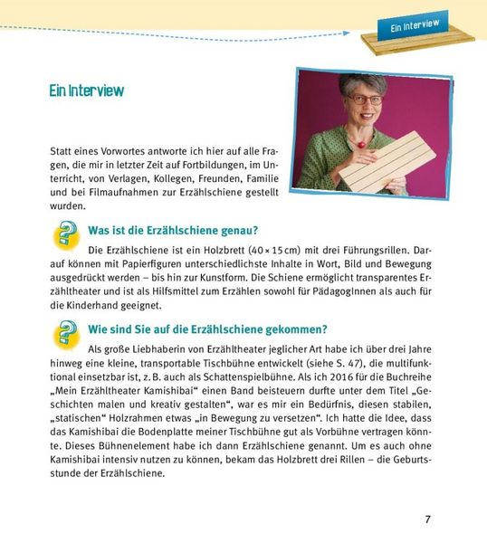 Produktbild: Praxisbuch Erz&auml;hlschiene. Zum kreativen Erz&auml;hlen, Spielen und Gestalten