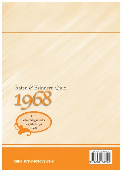 Produktbild: Raten und Erinnern Quiz 1968